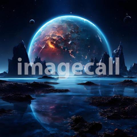 Fantasy and Sci Fi Alien Planets (1695)