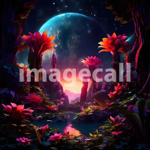 Fantasy and Sci Fi Alien Planets (1697)