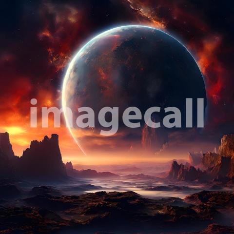 Fantasy and Sci Fi Alien Planets (1705)