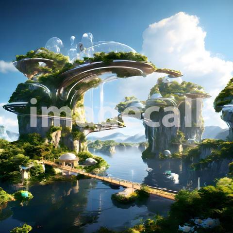 Fantasy and Sci Fi Alien Planets (1710)