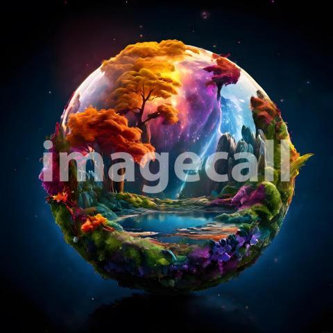 Fantasy and Sci Fi Alien Planets (1714)