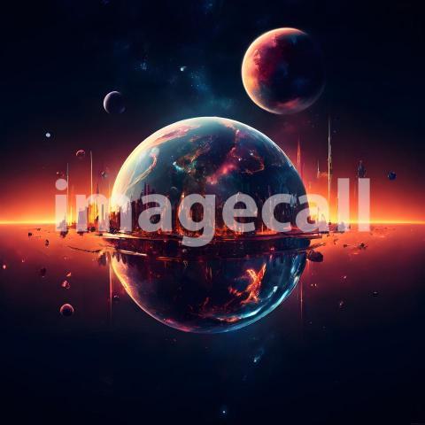 Fantasy and Sci Fi Alien Planets (1721)