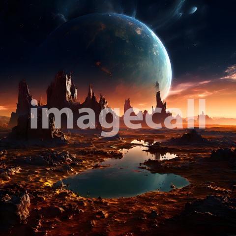 Fantasy and Sci Fi Alien Planets (1737)