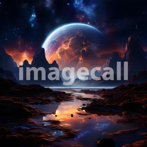 Fantasy and Sci Fi Alien Planets (1738)