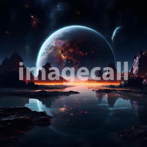 Fantasy and Sci Fi Alien Planets (1753)