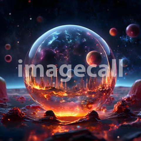 Fantasy and Sci Fi Alien Planets (1756)