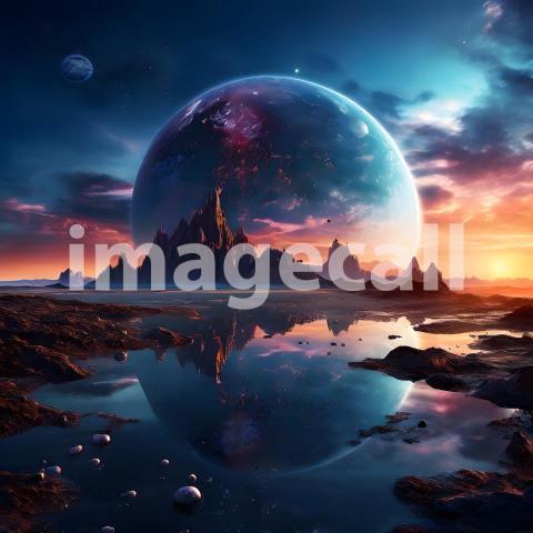 Fantasy and Sci Fi Alien Planets (1759)