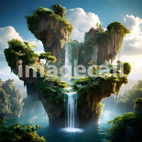 Fantasy and Sci Fi Alien Planets (1758)