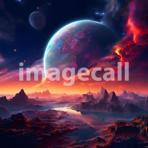 Fantasy and Sci Fi Alien Planets (1771)