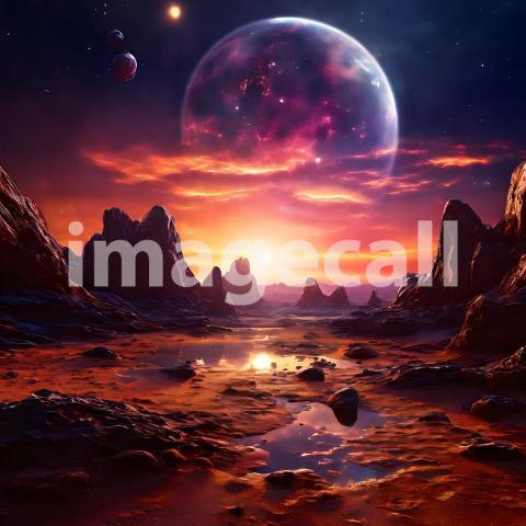 Fantasy and Sci Fi Alien Planets (1773)