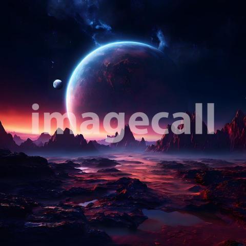 Fantasy and Sci Fi Alien Planets (1777)