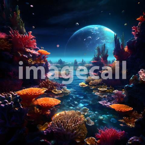 Fantasy and Sci Fi Alien Planets (1779)