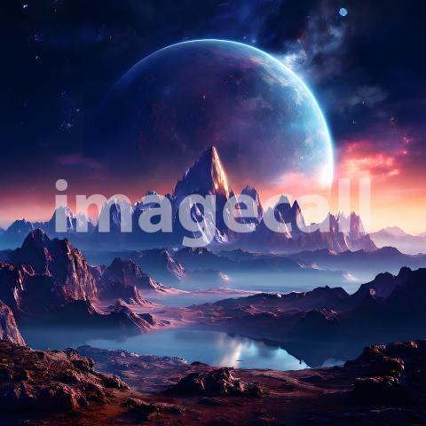 Fantasy and Sci Fi Alien Planets (1793)