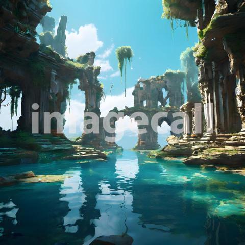 Fantasy and Sci Fi Alien Planets (1792)