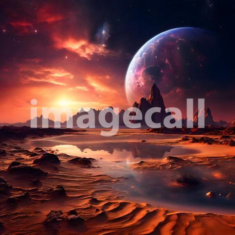 Fantasy and Sci Fi Alien Planets (1796)