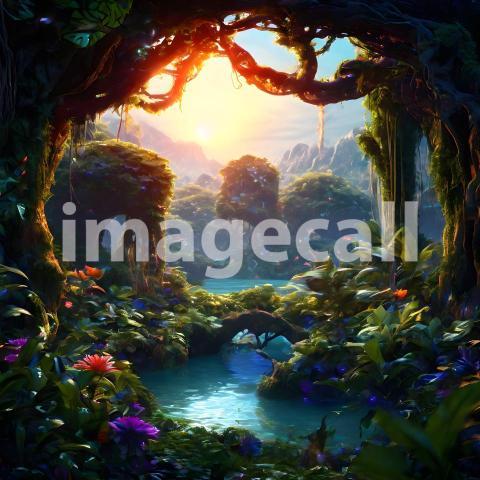 Fantasy and Sci Fi Alien Planets (1803)