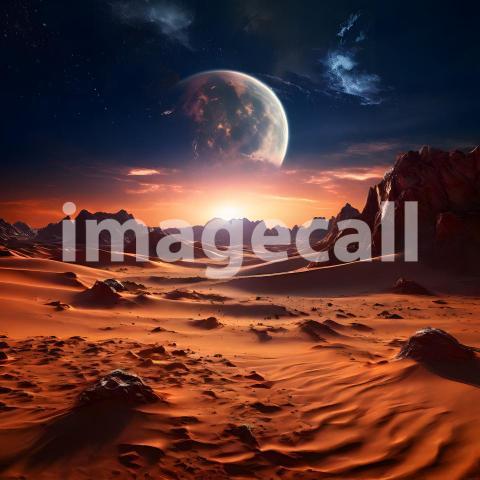 Fantasy and Sci Fi Alien Planets (1807)