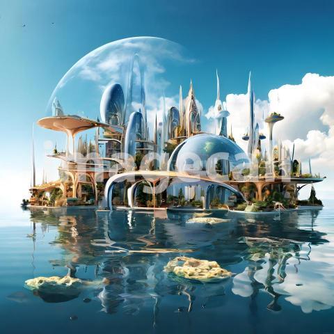 Fantasy and Sci Fi Alien Planets (1810)