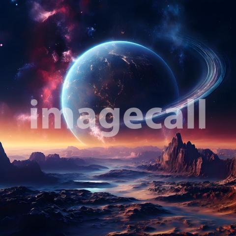 Fantasy and Sci Fi Alien Planets (1818)