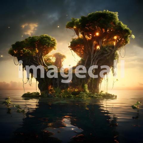 Fantasy and Sci Fi Alien Planets (1821)