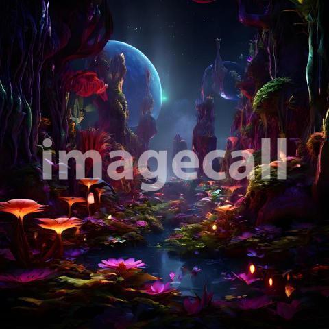 Fantasy and Sci Fi Alien Planets (1822)