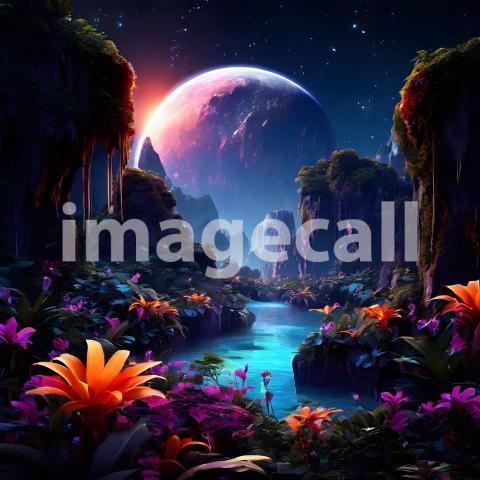 Fantasy and Sci Fi Alien Planets (1832)