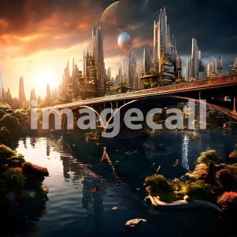 Fantasy and Sci Fi Alien Planets (1835)