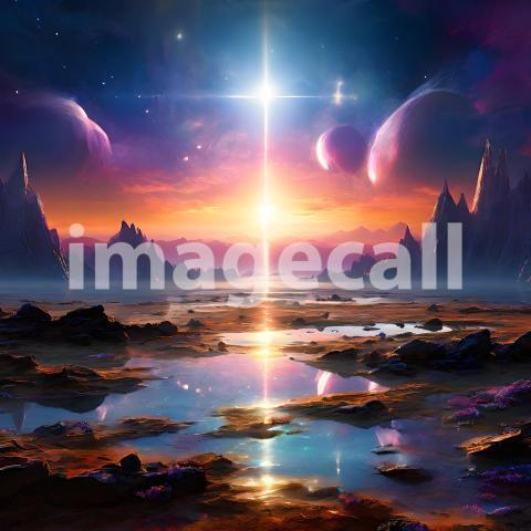 Fantasy and Sci Fi Alien Planets (1842)