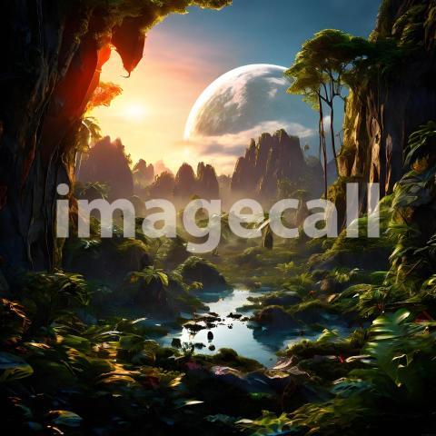 Fantasy and Sci Fi Alien Planets (1846)