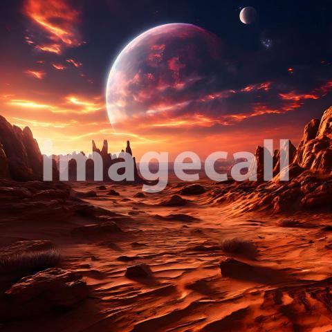 Fantasy and Sci Fi Alien Planets (1854)