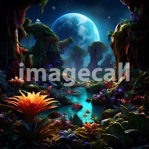 Fantasy and Sci Fi Alien Planets (1857)