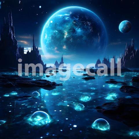 Fantasy and Sci Fi Alien Planets (1872)