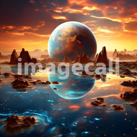 Fantasy and Sci Fi Alien Planets (1877)