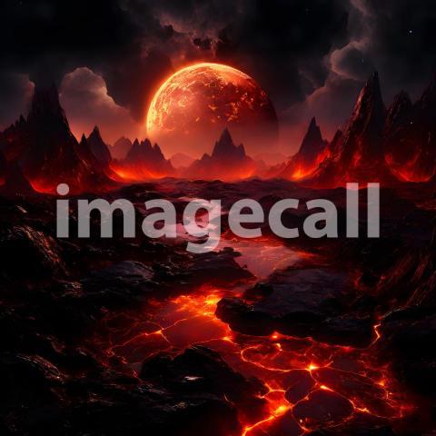 Fantasy and Sci Fi Alien Planets (1880)