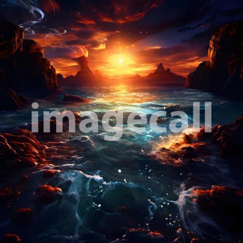 Fantasy and Sci Fi Alien Planets (1882)