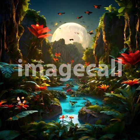 Fantasy and Sci Fi Alien Planets (1897)