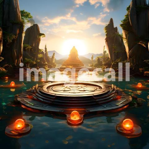 Fantasy and Sci Fi Alien Planets (1898)