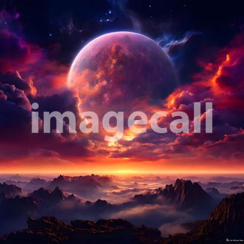 Fantasy and Sci Fi Alien Planets (1318)