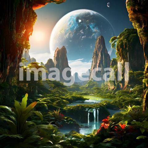Fantasy and Sci Fi Alien Planets (1275)