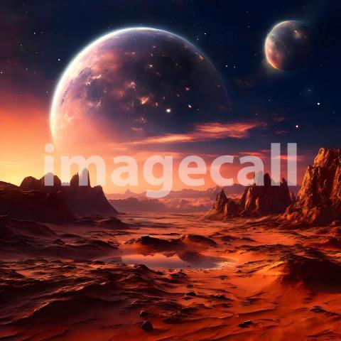 Fantasy and Sci Fi Alien Planets (1441)