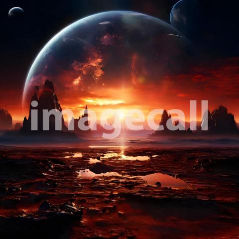 Fantasy and Sci Fi Alien Planets (1549)