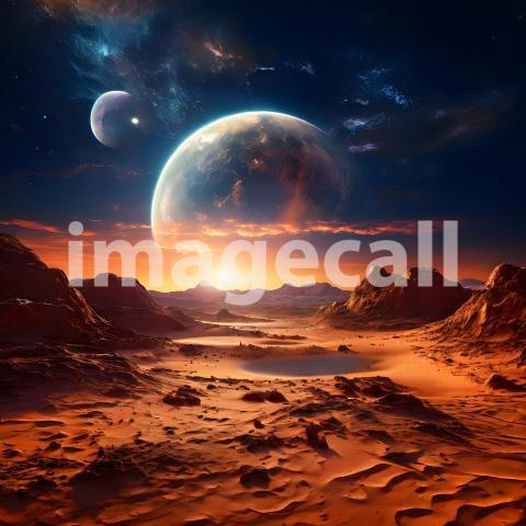 Fantasy and Sci Fi Alien Planets (1660)