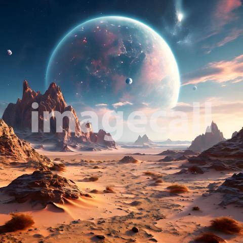 Fantasy and Sci Fi Alien Planets (1678)