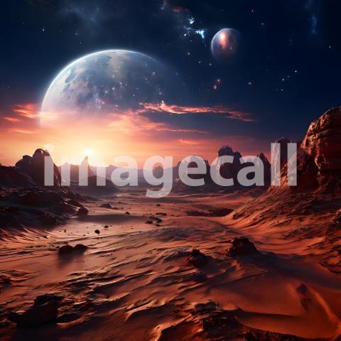 Fantasy and Sci Fi Alien Planets (1844)