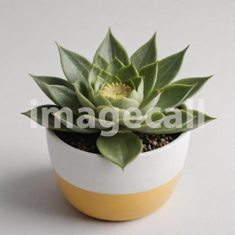 Isolated on white and black background Interior plants (1447)