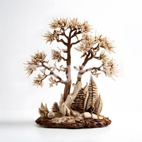 Architecture and Urban isolated trees plants (1663)