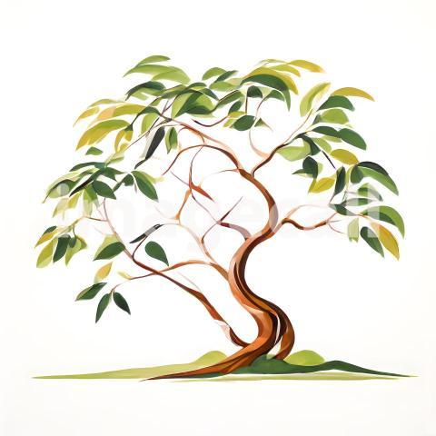 Architecture and Urban isolated trees plants (1686)