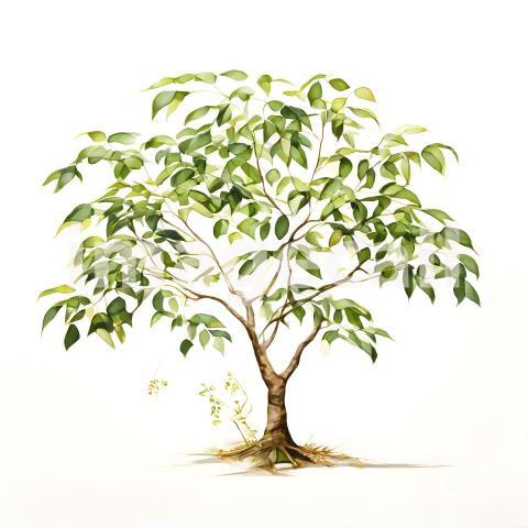 Architecture and Urban isolated trees plants (1695)