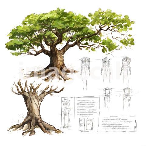 Architecture and Urban isolated trees plants (1679)