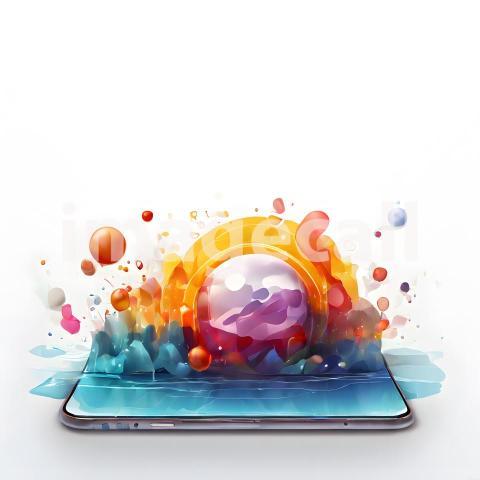 Isolated on white or black background Mockups (451)